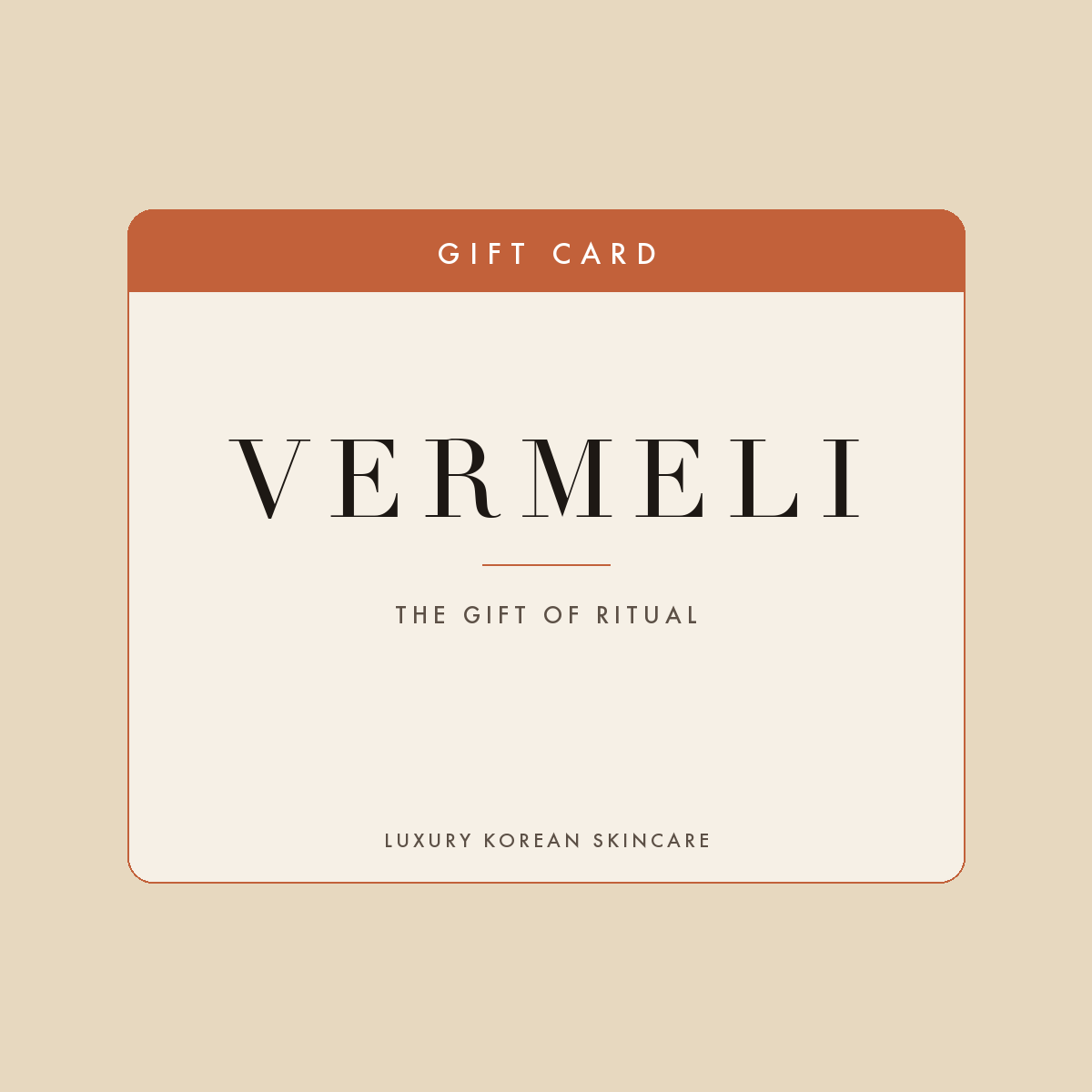 VERMELI Gift Card