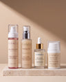 VERMELI Hydration Recovery Set: Rose Water Toner, Peeling Gel, HY-Control serum and Revital Cream